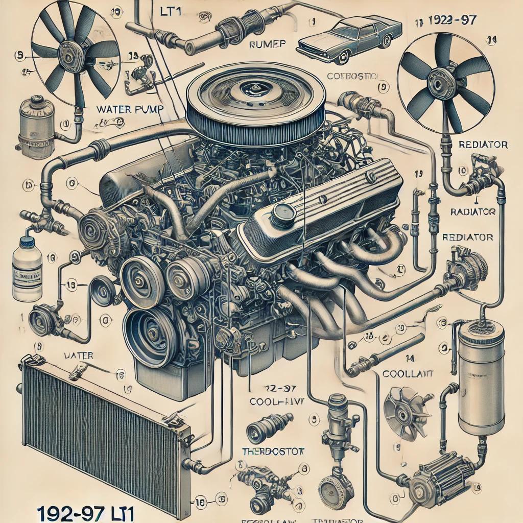 The Complete Guide to the 192-97 LT1 Cooling System: Issues, Maintenance, and Upgrades